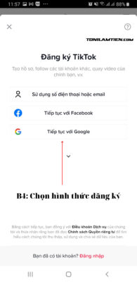cach-tao-tai-khoan-tiktok-toni-lam-tien