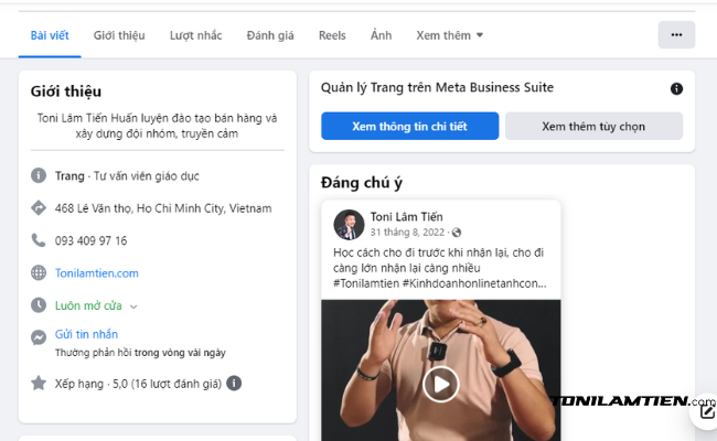 7 Bước Tối Ưu Fanpage Để Tăng Tương Tác (Reach) Miễn Phí 2023 8 Cập nhật hồ sơ và tối ưu hóa hồ sơ Fanpage