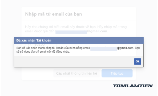 Cách Tạo Tài Khoản Facebook Cá Nhân Để Xây Dựng Thương Hiệu Và Bán Hàng 19 Đăng kí tà khoản trên Facebook thành công