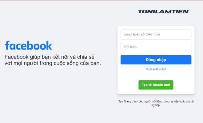Cách Tạo Tài Khoản Facebook Cá Nhân Để Xây Dựng Thương Hiệu Và Bán Hàng 16 Truy cập vào Facebook