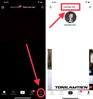 Bí mật đăng nhập nhiều tài khoản Tiktok trên di động 9 đăng nhập tài khoản tik tok