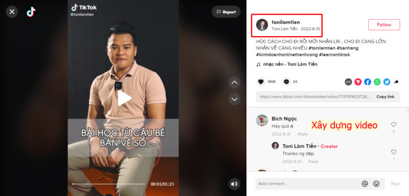 Tiktok Shop là gì ? 5 bước tạo TikTok Shop đơn giản 8 xay-dung-video-tiktok