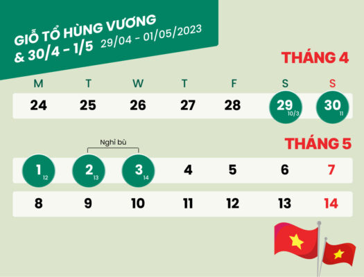 anh lich nghi le 30.4 1.5 nam 2023